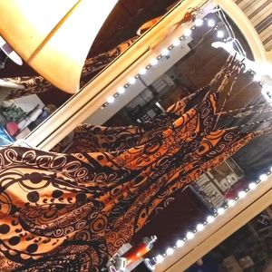 Long beautiful summer dress